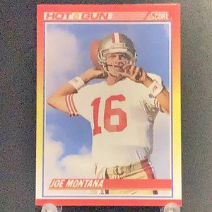 1990 Score Joe Montana Football Card!!